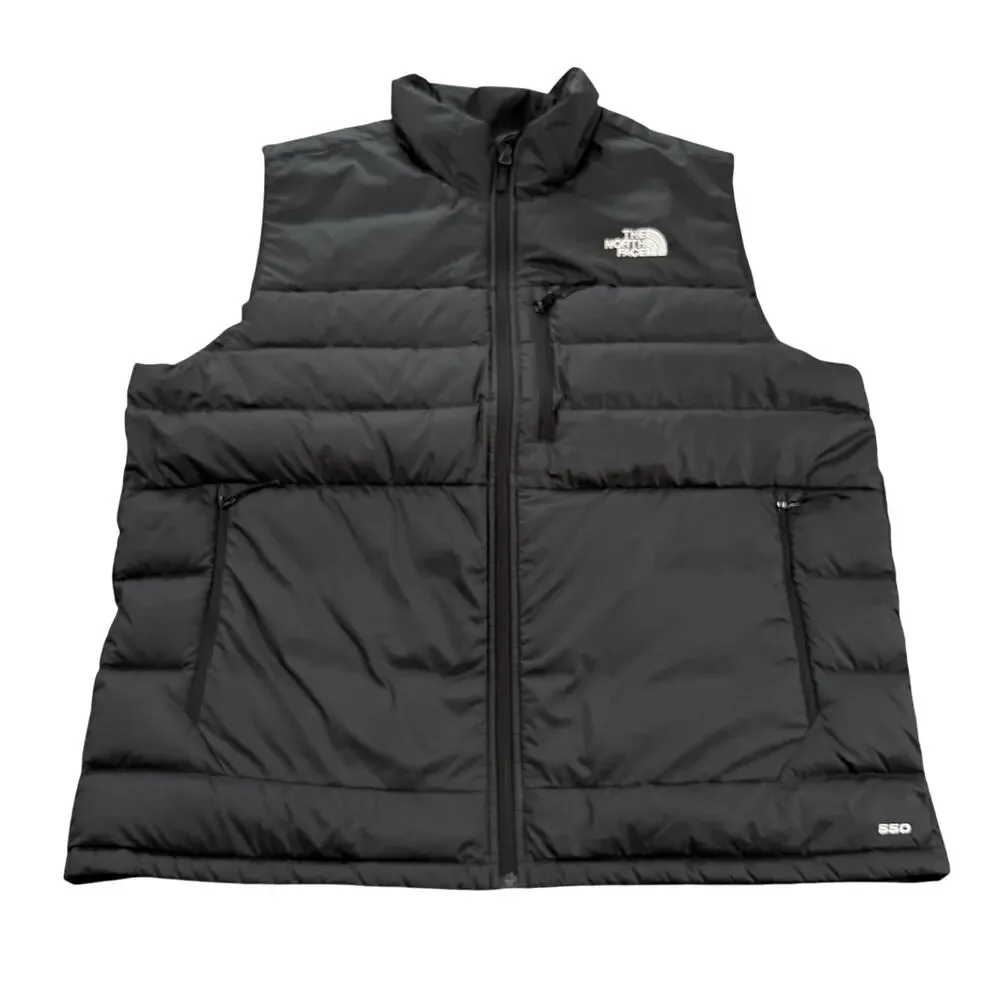 The North Face Aconcagua 2 Vest Men's XL Black 550 Fill Puffer